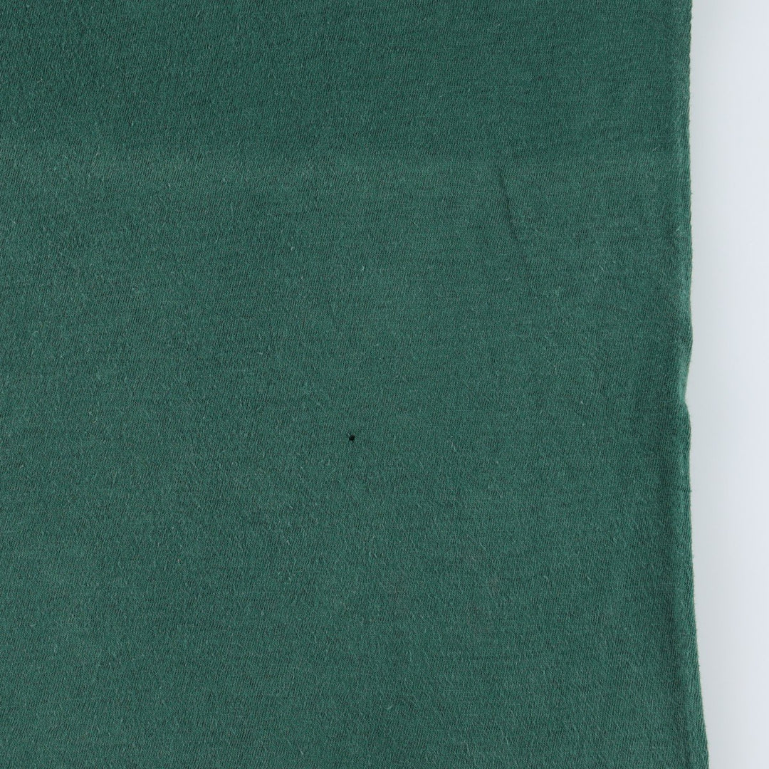 Plain pocket t-shirt, made in USA, men's size M equivalent, vintage. unclear green type Vintage Second Hand