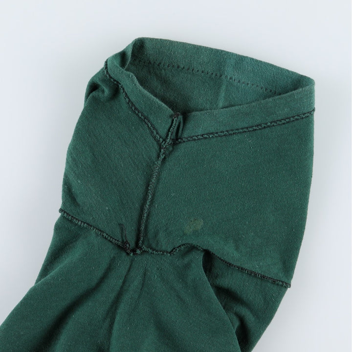 Plain pocket t-shirt, made in USA, men's size M equivalent, vintage. unclear green type Vintage Second Hand