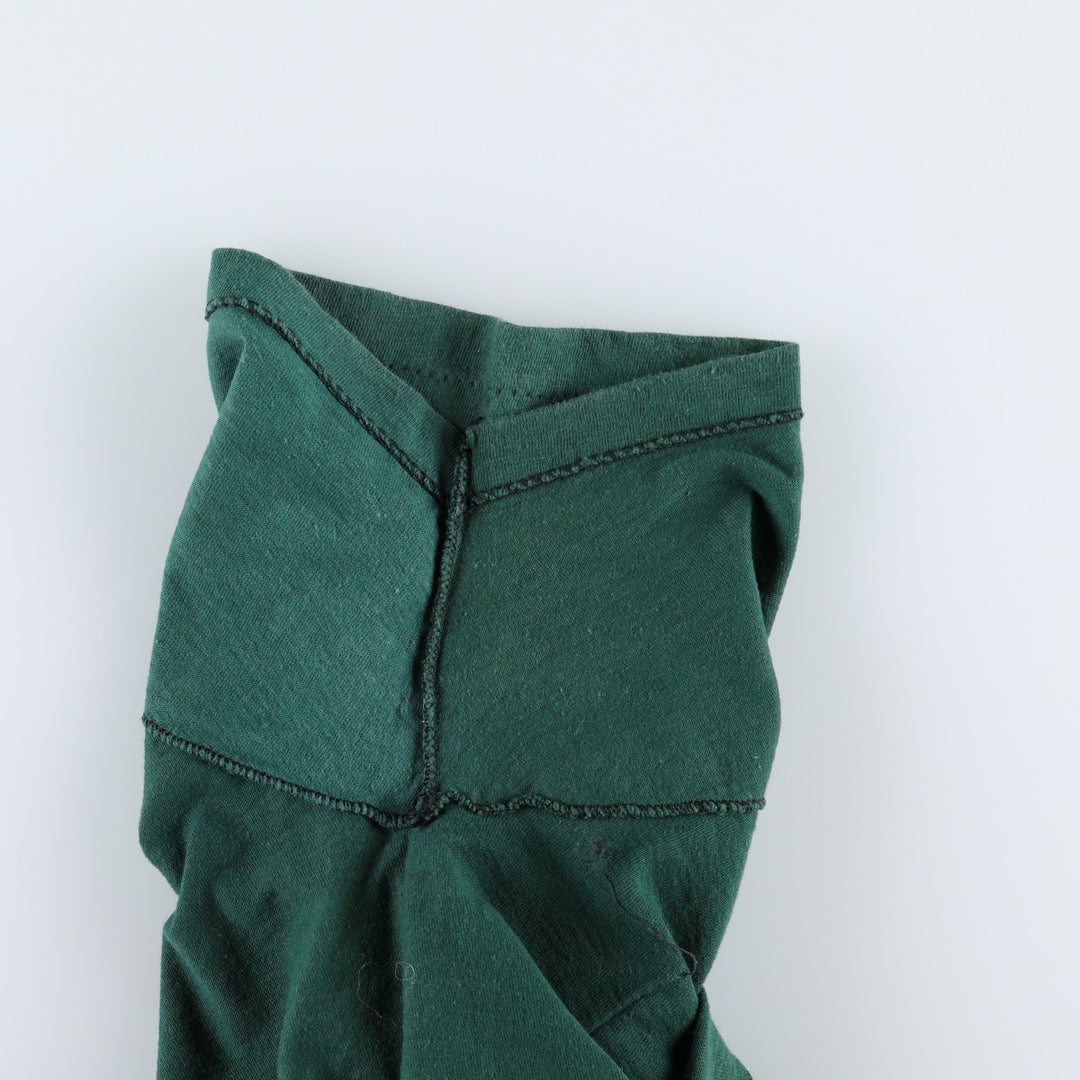 Plain pocket t-shirt, made in USA, men's size M equivalent, vintage. unclear green type Vintage Second Hand