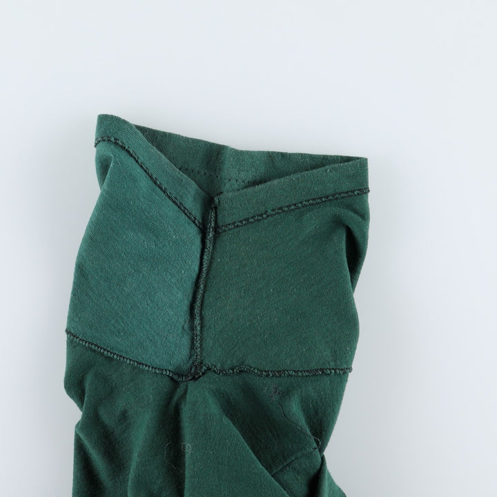 Plain pocket t-shirt, made in USA, men's size M equivalent, vintage. unclear green type Vintage Second Hand