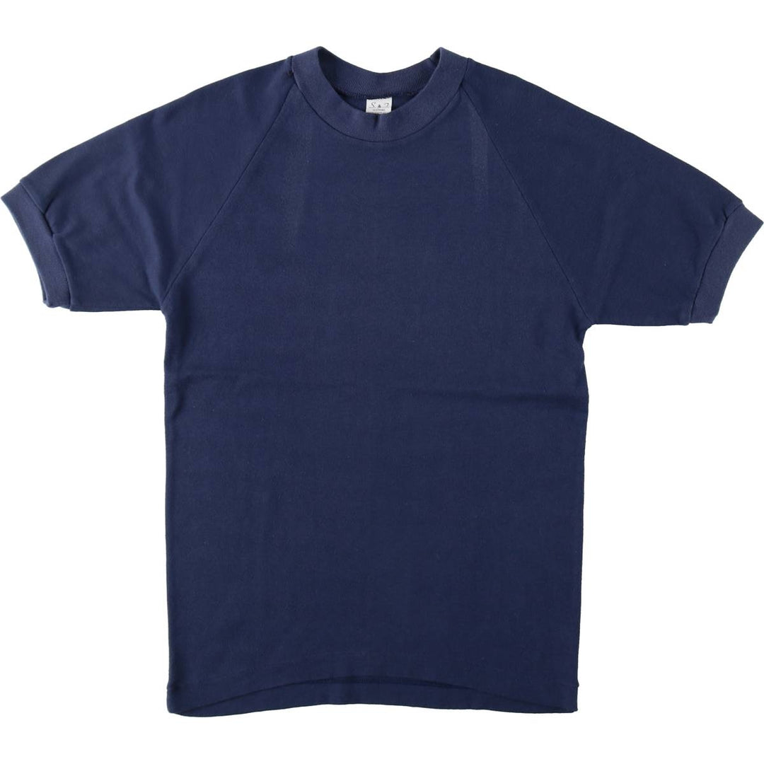 S and J Plain T-shirt, Women's Size M polyester navy blue type Vintage Second Hand