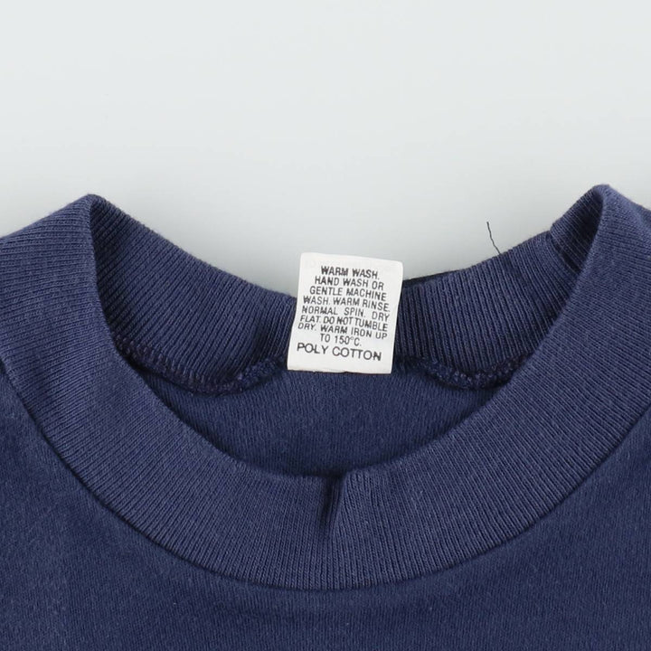 S and J Plain T-shirt, Women's Size M polyester navy blue type Vintage Second Hand