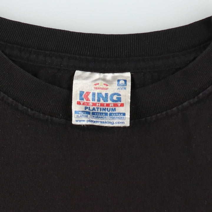 KING Che Guevara Great Figure T-Shirt (Women's XL equivalent) cotton black type Vintage Second Hand