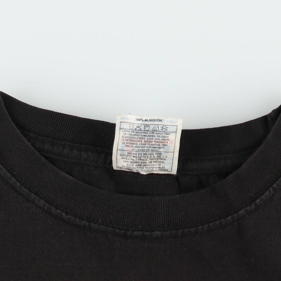 KING Che Guevara Great Figure T-Shirt (Women's XL equivalent) cotton black type Vintage Second Hand