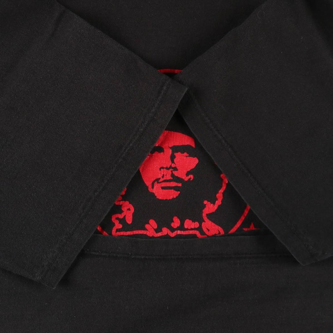 KING Che Guevara Great Figure T-Shirt (Women's XL equivalent) cotton black type Vintage Second Hand
