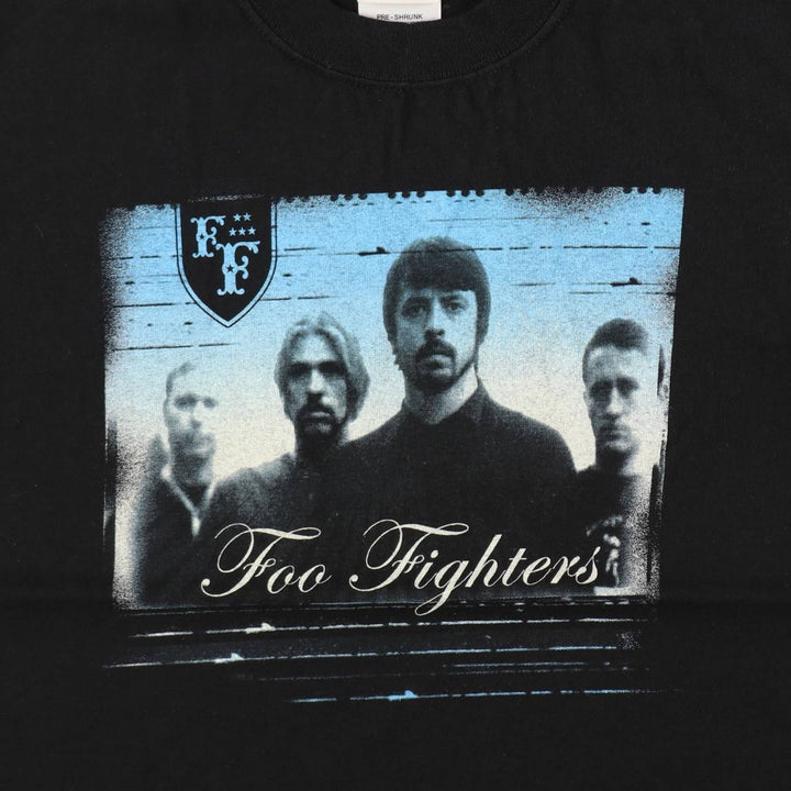 2000'S Anvil Foo Fighters Band T-shirt (Women's Size S) cotton black type Vintage Second Hand