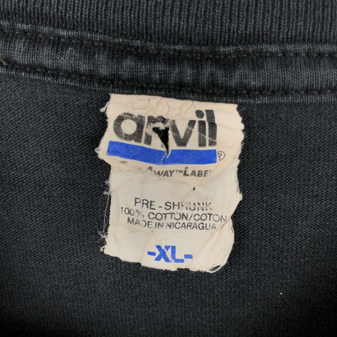 2000'S Anvil MESHUGGAH Band T-shirt, Men's XL equivalent. cotton black type Vintage Second Hand