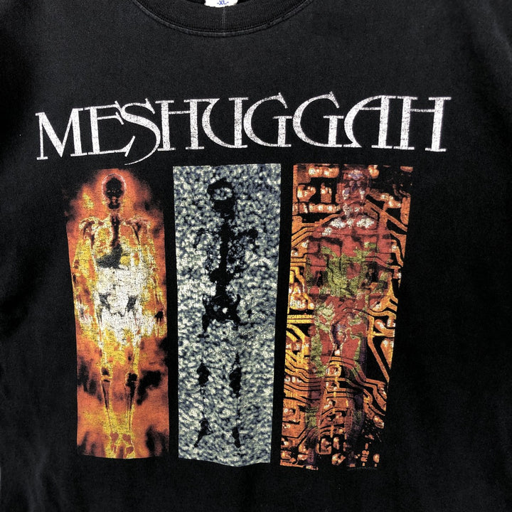 2000'S Anvil MESHUGGAH Band T-shirt, Men's XL equivalent. cotton black type Vintage Second Hand