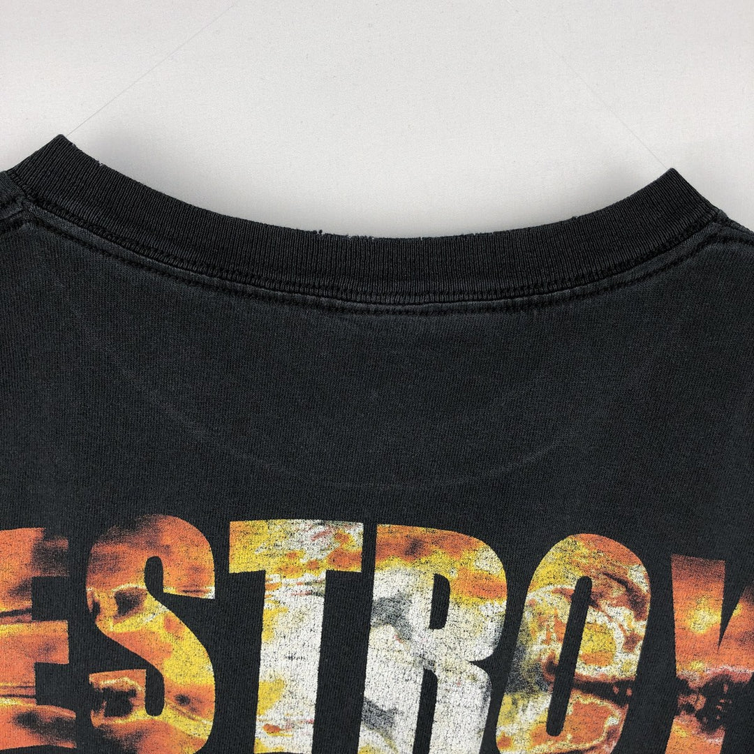 2000'S Anvil MESHUGGAH Band T-shirt, Men's XL equivalent. cotton black type Vintage Second Hand