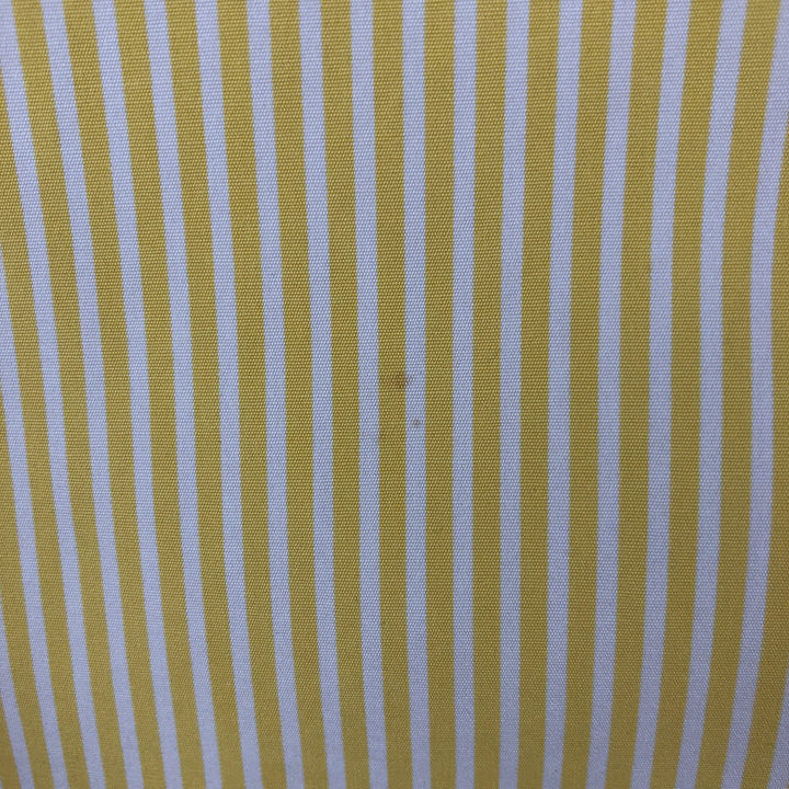 Ralph Lauren CLASSIC FIT Short-Sleeve Button-Down Striped Shirt, Men's Size S (approx.) cotton lemon yellow Vintage Second Hand