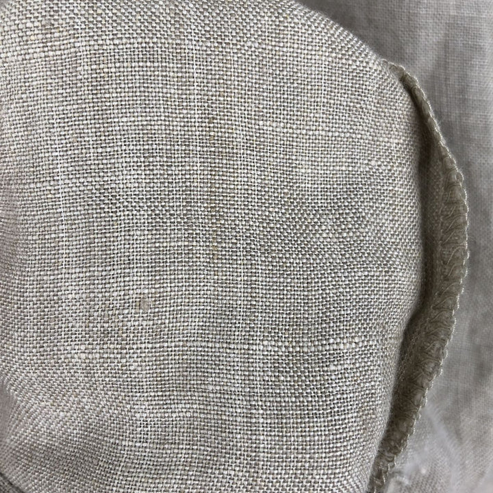 00'S Banana Republic Short Sleeve Linen Shirt Box Shirt Men's L Size linen gray type Vintage Second Hand