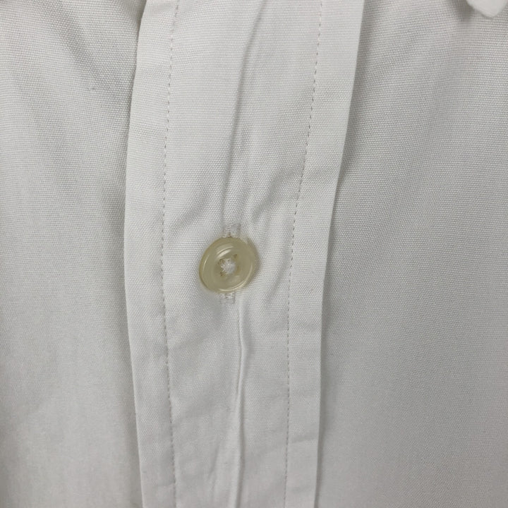 Ralph Lauren Classic Fit short sleeve button down shirt, men's size L cotton white type Vintage Second Hand