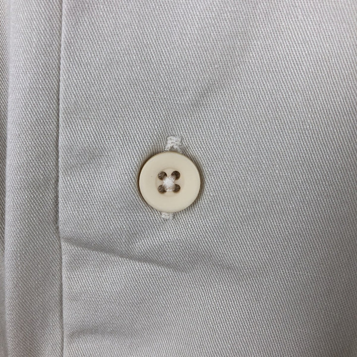 80s-90'S Banana Republic short-sleeved cotton shirt, men's size L equivalent, vintage. cotton Beige type Vintage Second Hand