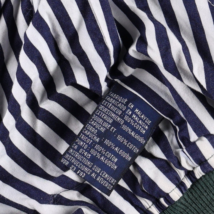 1990'S Nautica Sailing Jacket, Men's Size S (approx.), Vintage cotton Green type dark green Vintage Second Hand