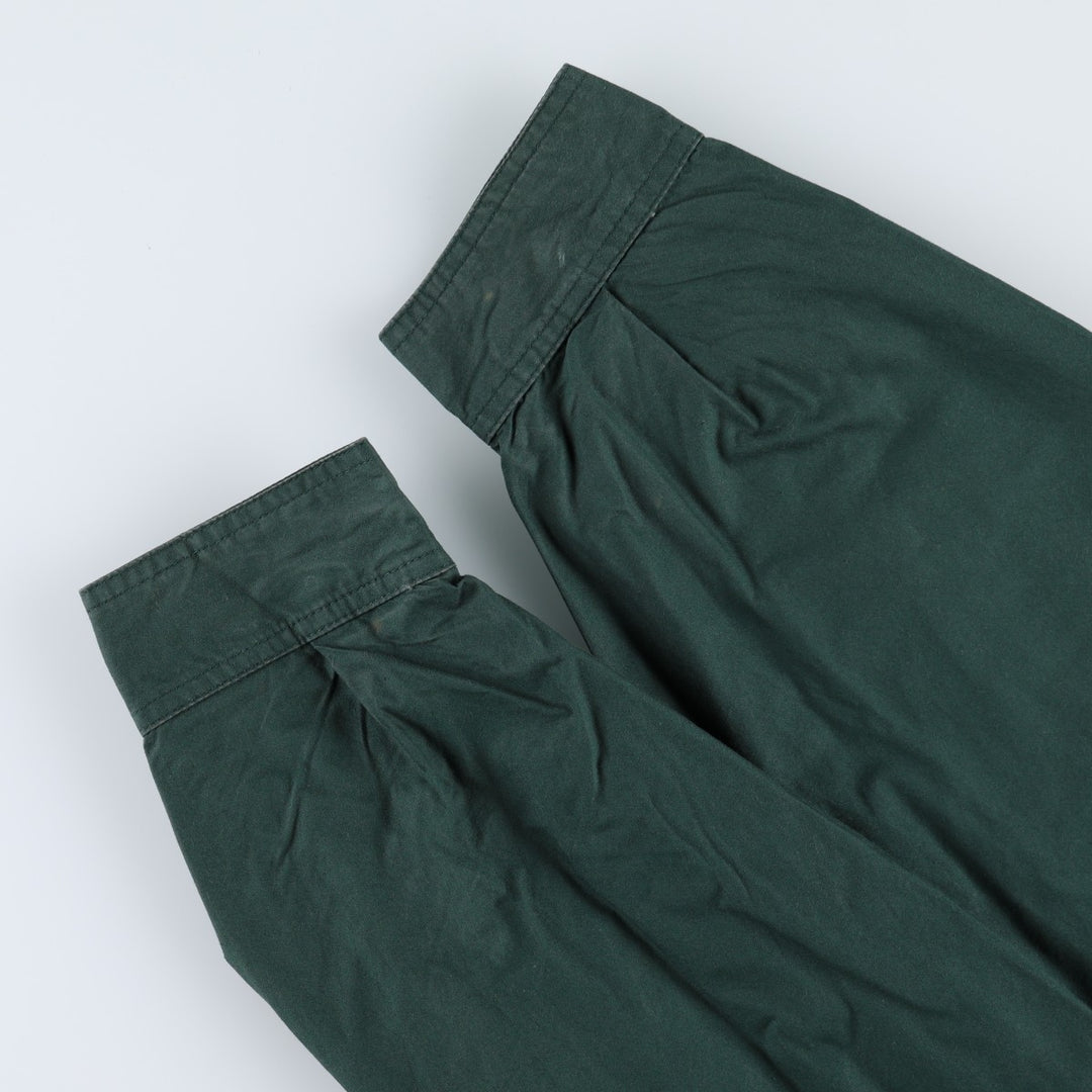 1990'S Nautica Sailing Jacket, Men's Size S (approx.), Vintage cotton Green type dark green Vintage Second Hand