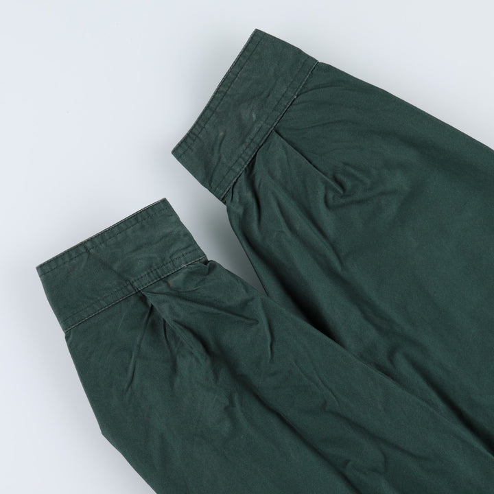 1990'S Nautica Sailing Jacket, Men's Size S (approx.), Vintage cotton Green type dark green Vintage Second Hand