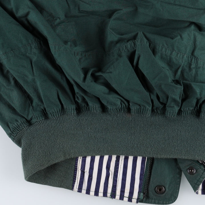 1990'S Nautica Sailing Jacket, Men's Size S (approx.), Vintage cotton Green type dark green Vintage Second Hand