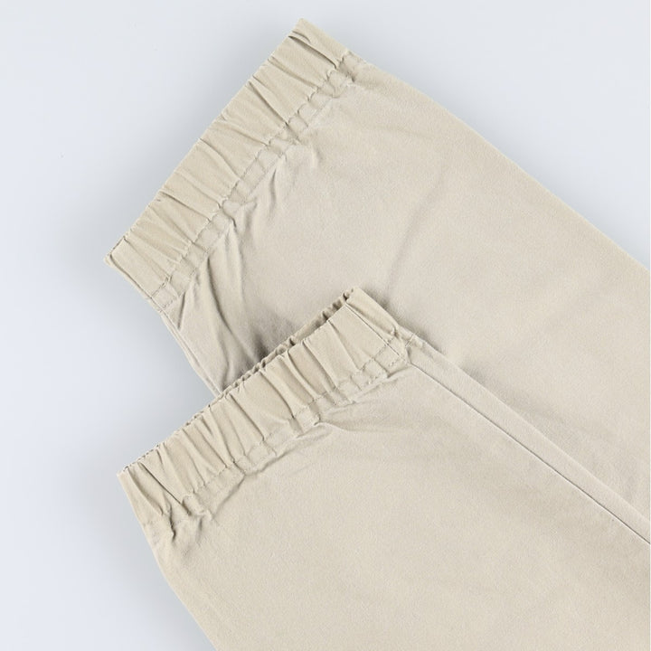 90s-00'S LLBean cotton pullover anorak hoodie, men's size M (approx.) cotton Beige type Vintage Second Hand