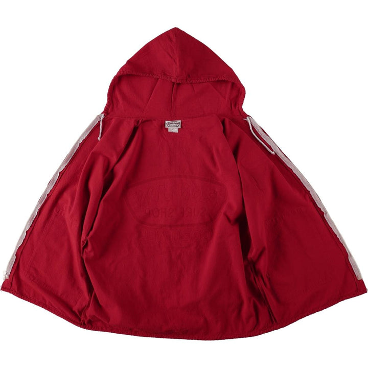 90'S Ron John SURF SHOP COZMEL Cotton Hoodie, Men's Size M (approx.) cotton red type Vintage Second Hand
