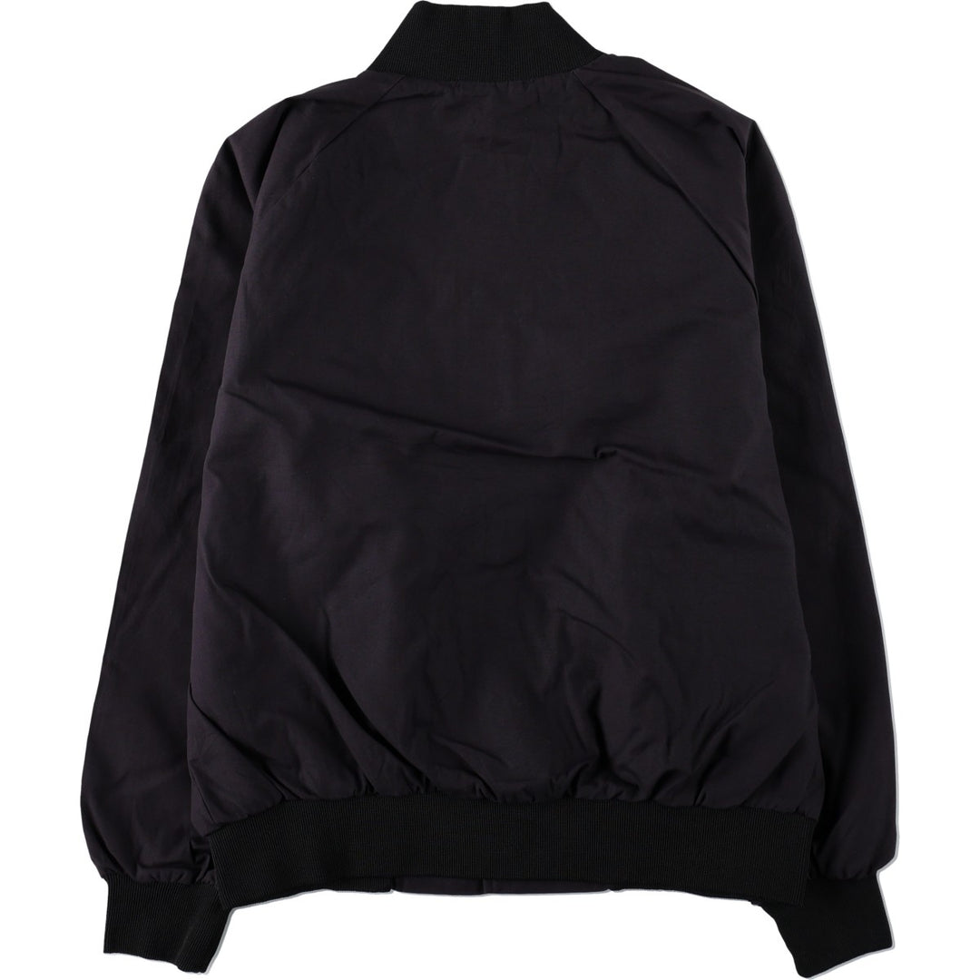 90'S AUBURN SPORTSWEAR Varsity Jacket Award Jacket Made in USA Men's Size L (approx.) Vintage polyester black type Vintage Second Hand
