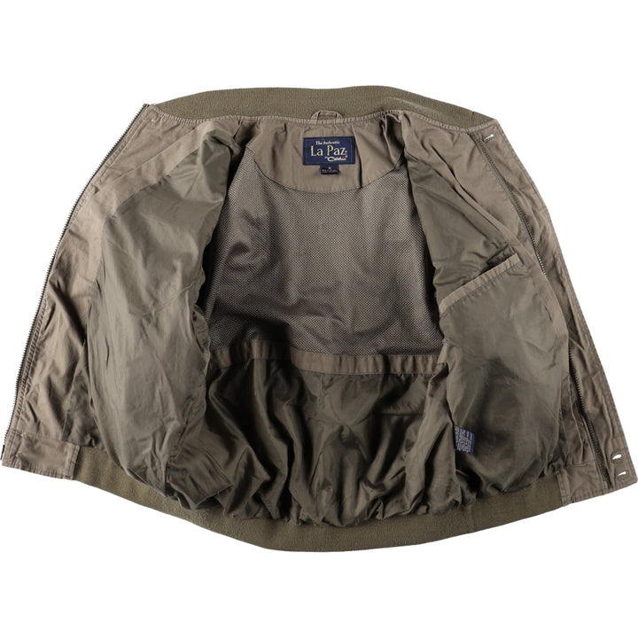 90'S Catalina La Paz Derby Jacket Cup Shoulder Jacket Men's Size M (approx.) Vintage cotton Khaki type brown Vintage Second Hand