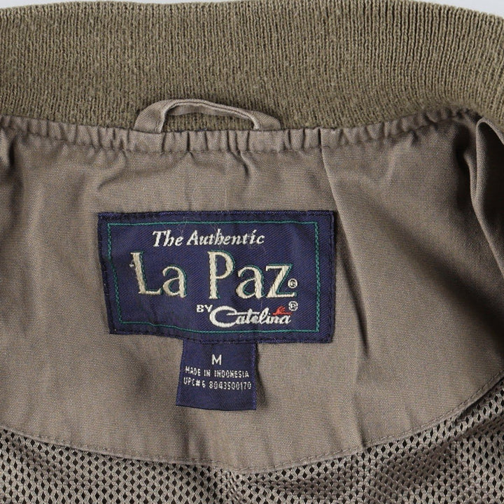 90'S Catalina La Paz Derby Jacket Cup Shoulder Jacket Men's Size M (approx.) Vintage cotton Khaki type brown Vintage Second Hand