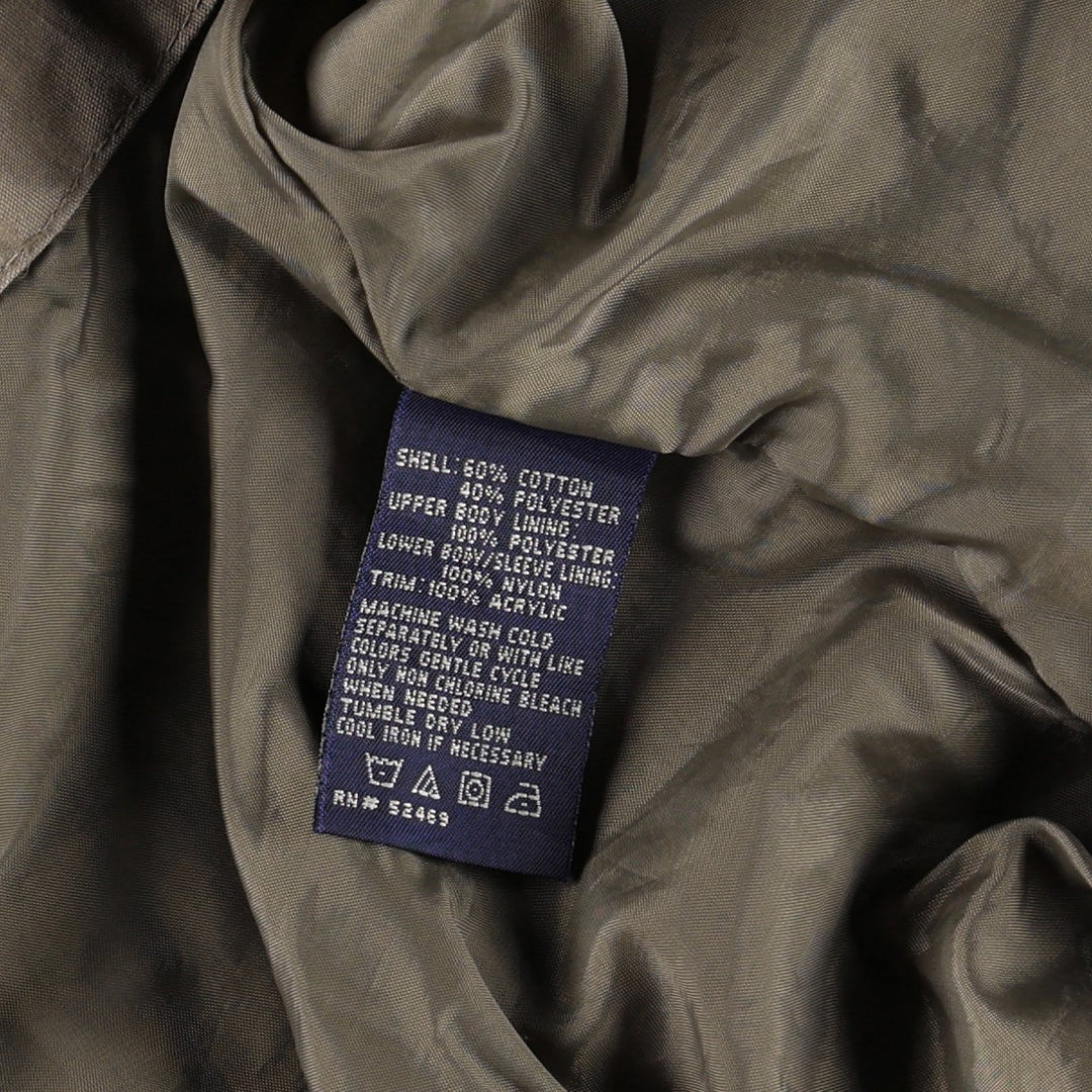 90'S Catalina La Paz Derby Jacket Cup Shoulder Jacket Men's Size M (approx.) Vintage cotton Khaki type brown Vintage Second Hand