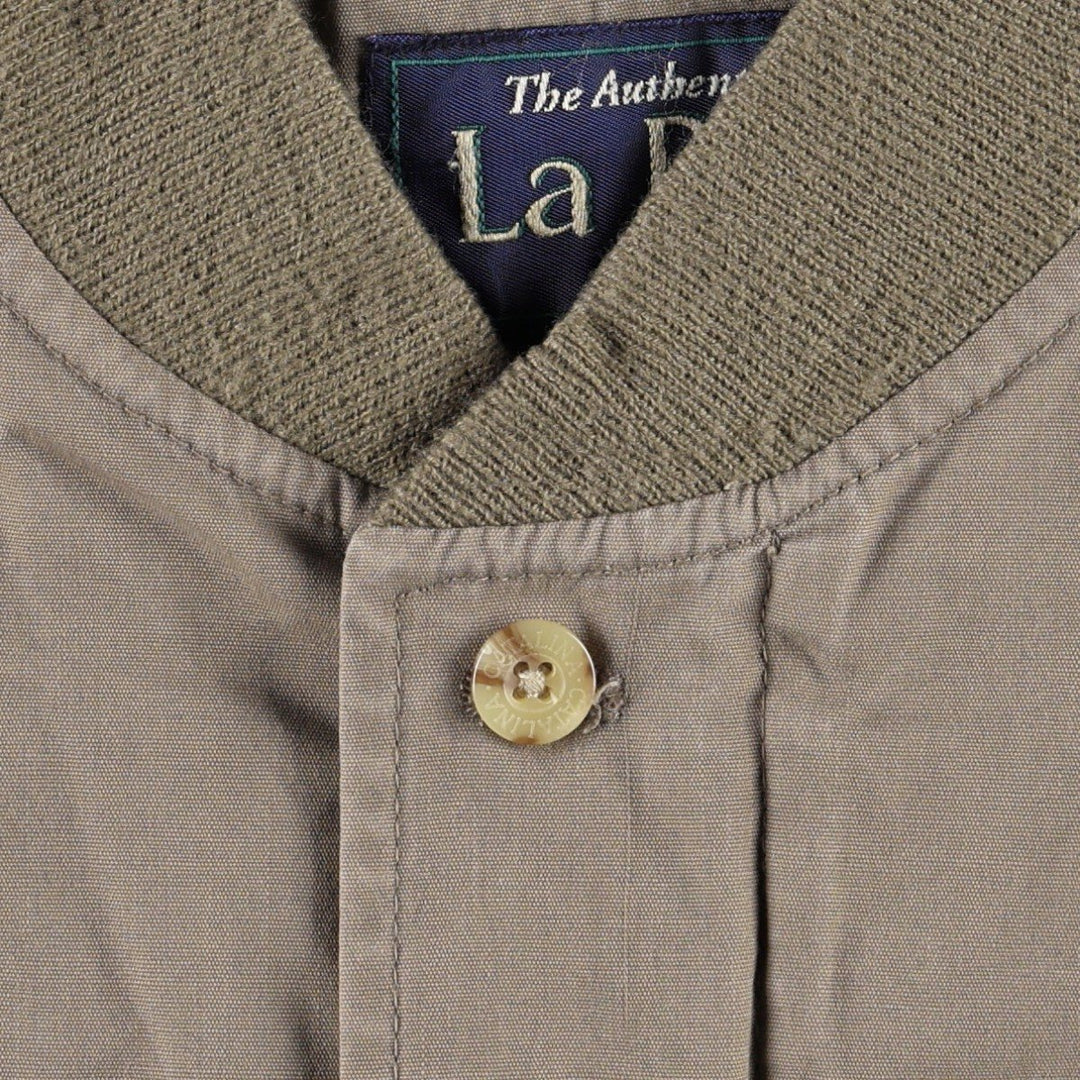 90'S Catalina La Paz Derby Jacket Cup Shoulder Jacket Men's Size M (approx.) Vintage cotton Khaki type brown Vintage Second Hand