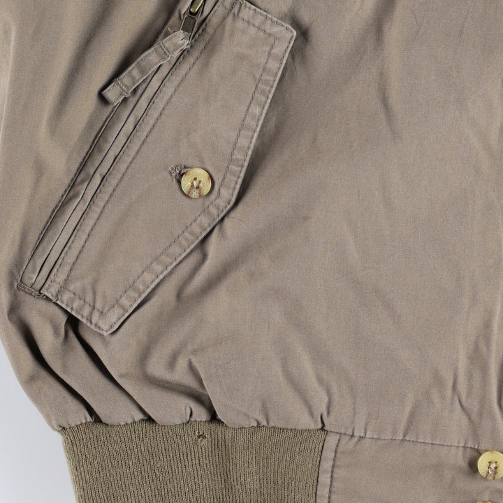 90'S Catalina La Paz Derby Jacket Cup Shoulder Jacket Men's Size M (approx.) Vintage cotton Khaki type brown Vintage Second Hand