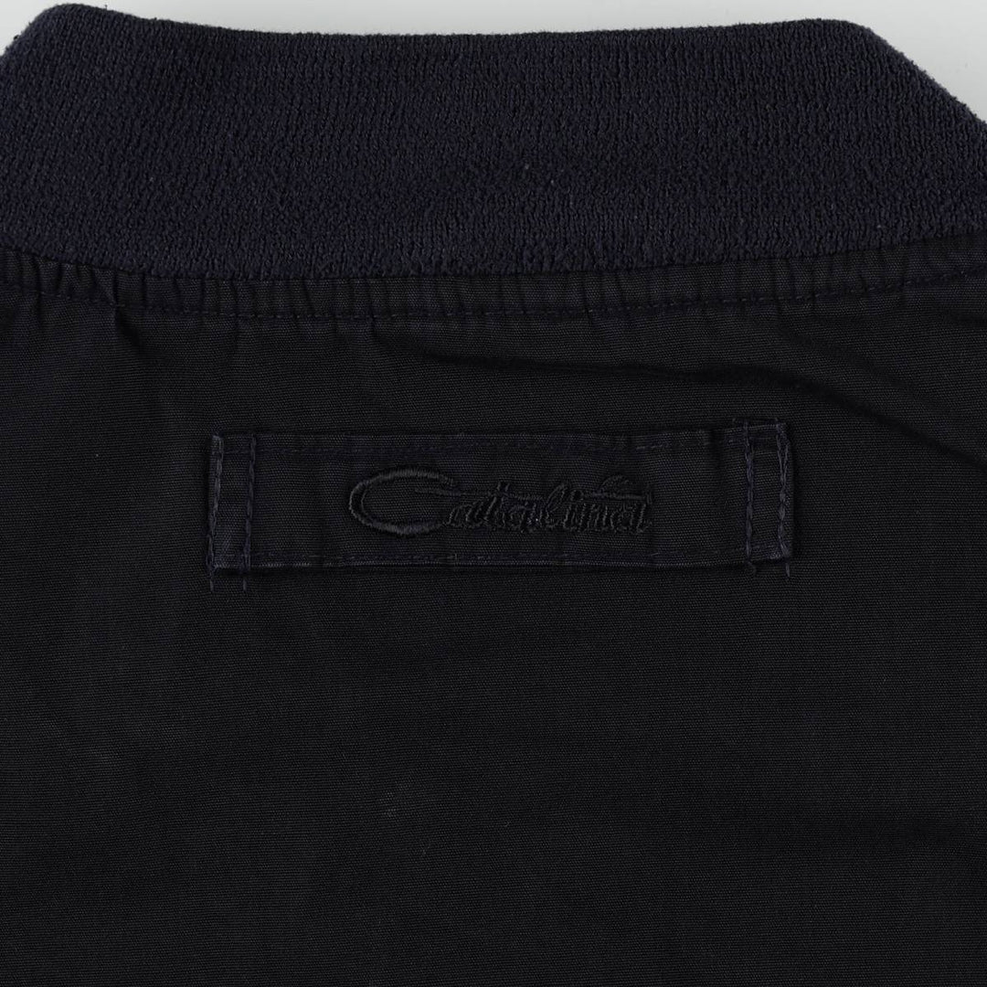 90'S Catalina La Paz Derby Jacket, Cup Shoulder, Men's XL, Vintage cotton navy blue type Vintage Second Hand