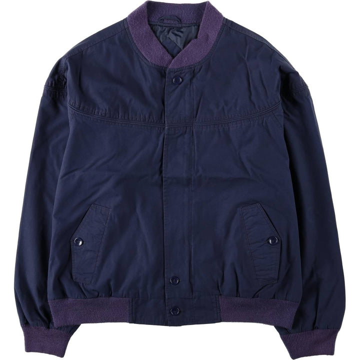 HONNEYWELL AND TODD Derby Jacket, Cup Shoulder Jacket, Men's Size M cotton navy blue type Vintage Second Hand