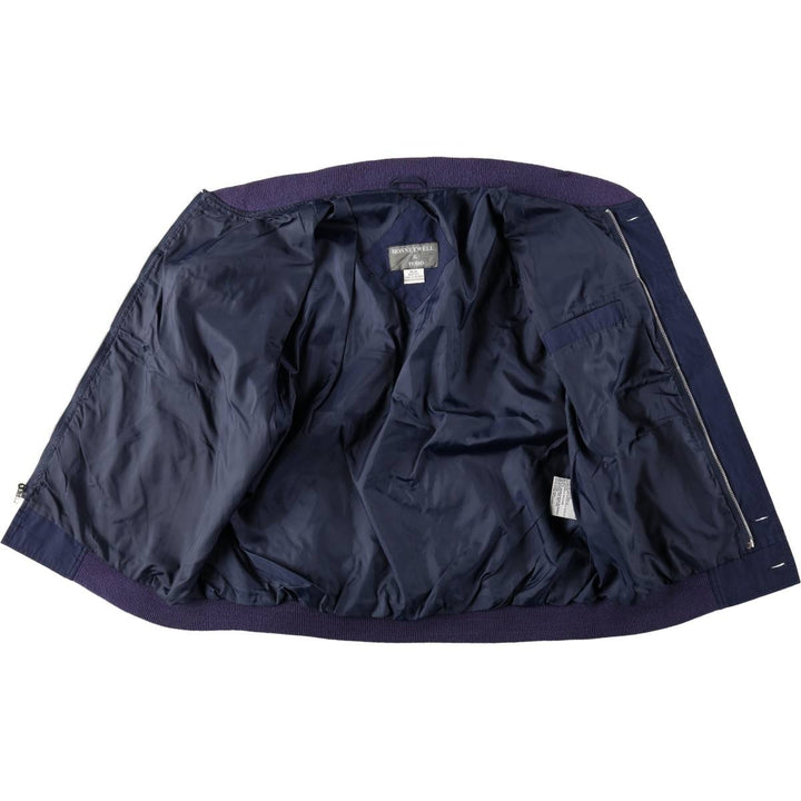 HONNEYWELL AND TODD Derby Jacket, Cup Shoulder Jacket, Men's Size M cotton navy blue type Vintage Second Hand