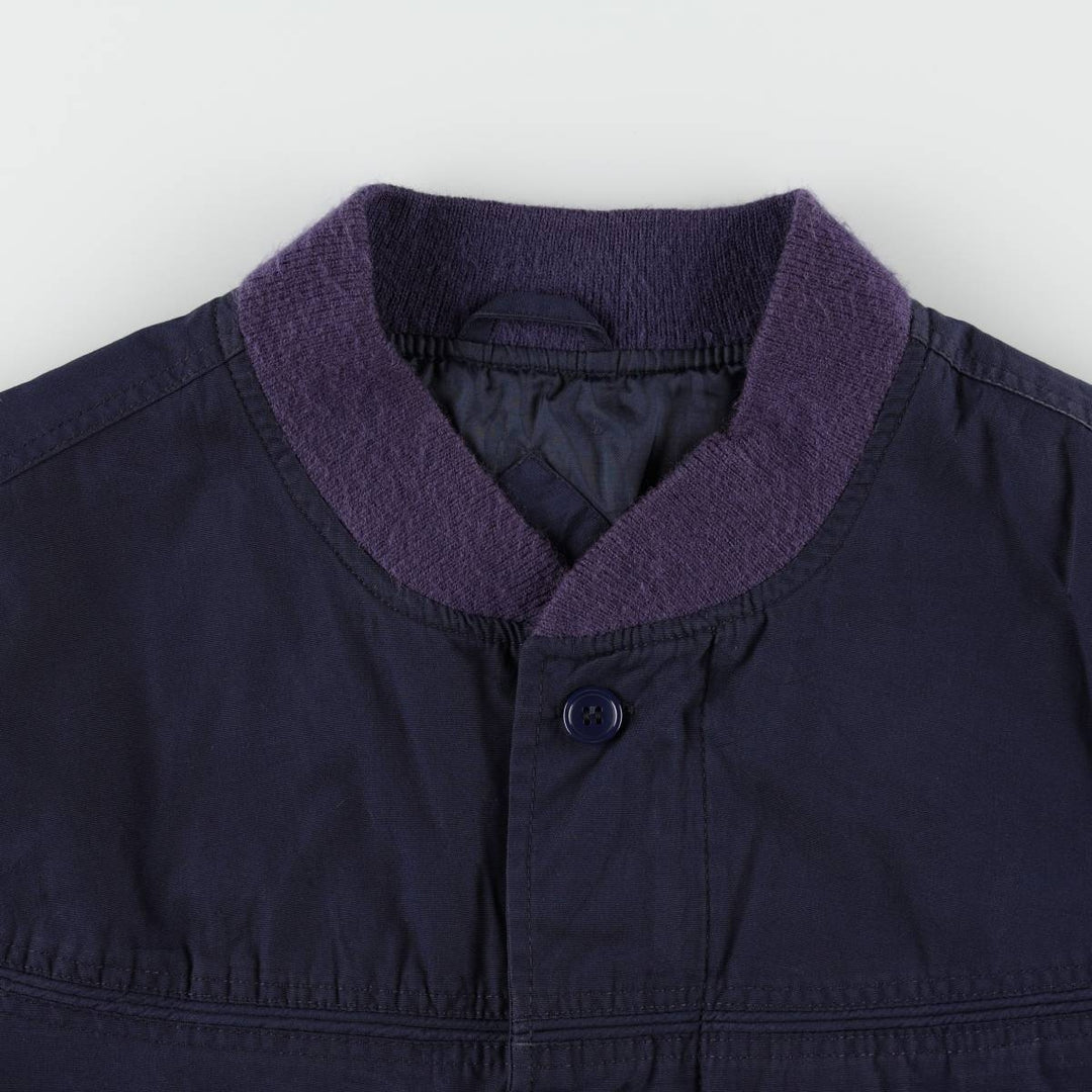 HONNEYWELL AND TODD Derby Jacket, Cup Shoulder Jacket, Men's Size M cotton navy blue type Vintage Second Hand