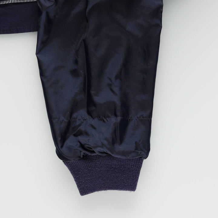 HONNEYWELL AND TODD Derby Jacket, Cup Shoulder Jacket, Men's Size M cotton navy blue type Vintage Second Hand