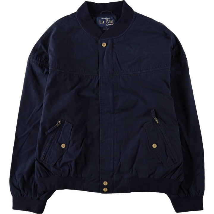 90'S Catalina La Paz Derby Jacket, Cup Shoulder, Men's XL, Vintage cotton navy blue type Vintage Second Hand