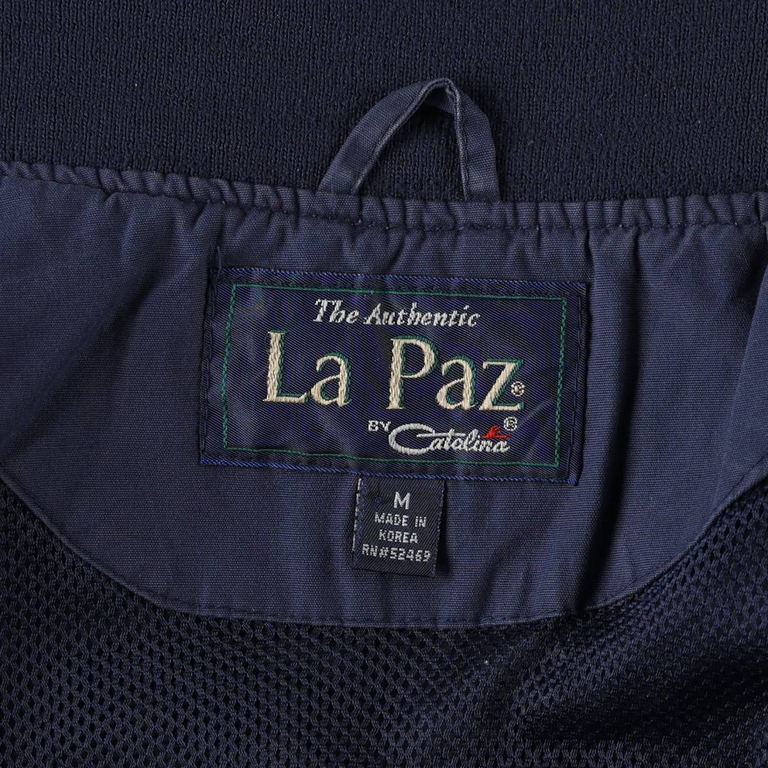 Catalina La Paz Derby Jacket Cup Shoulder Jacket Men's Size M cotton navy blue type Vintage Second Hand