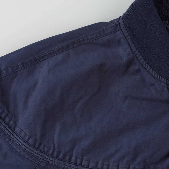 Catalina La Paz Derby Jacket Cup Shoulder Jacket Men's Size M cotton navy blue type Vintage Second Hand