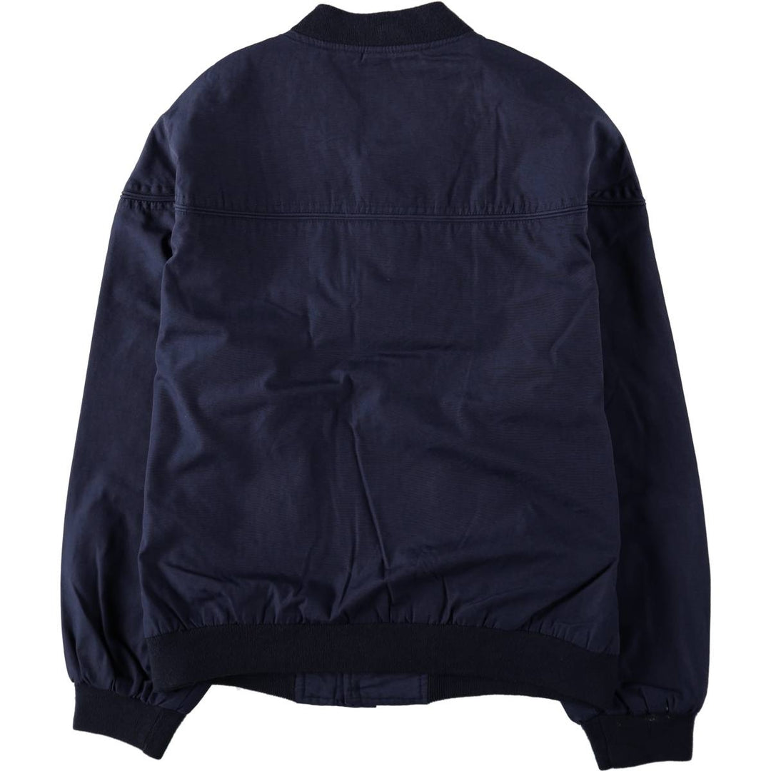 Vintage 80s-90'S Town Craft Derby Jacket, Cup Shoulder, Men's XL cotton navy blue type Vintage Second Hand