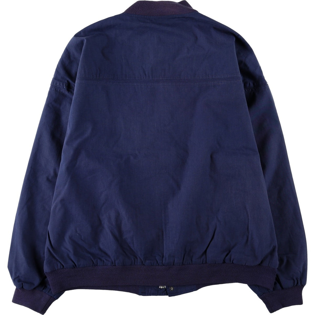 1990'S Arnold Palmer Arnie Derby Jacket Cup Shoulder Jacket Men's XL equivalent Vintage polyester navy blue type Vintage Second Hand