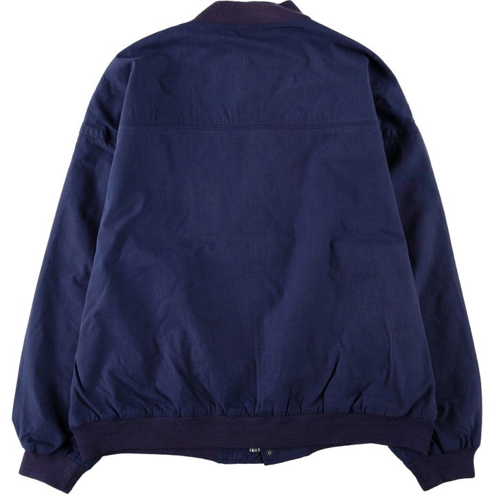1990'S Arnold Palmer Arnie Derby Jacket Cup Shoulder Jacket Men's XL equivalent Vintage polyester navy blue type Vintage Second Hand