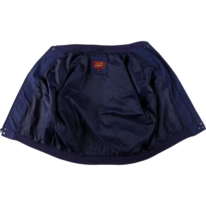 1990'S Arnold Palmer Arnie Derby Jacket Cup Shoulder Jacket Men's XL equivalent Vintage polyester navy blue type Vintage Second Hand