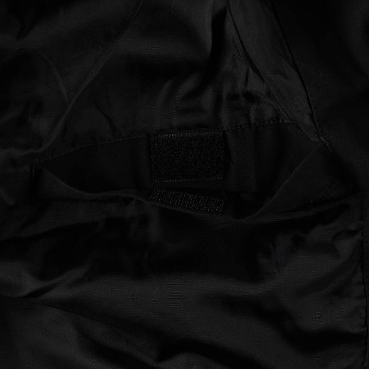 90'S Northwest Territory collared blouson, large size cotton black type Vintage Second Hand