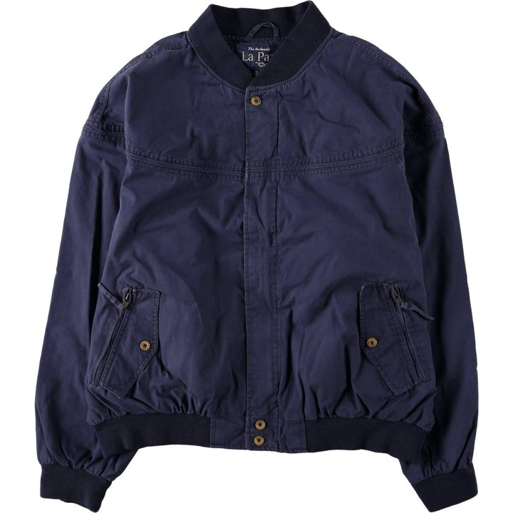 90'S Catalina La Paz Derby Jacket, Cup Shoulder, Men's XL, Vintage cotton navy blue type Vintage Second Hand