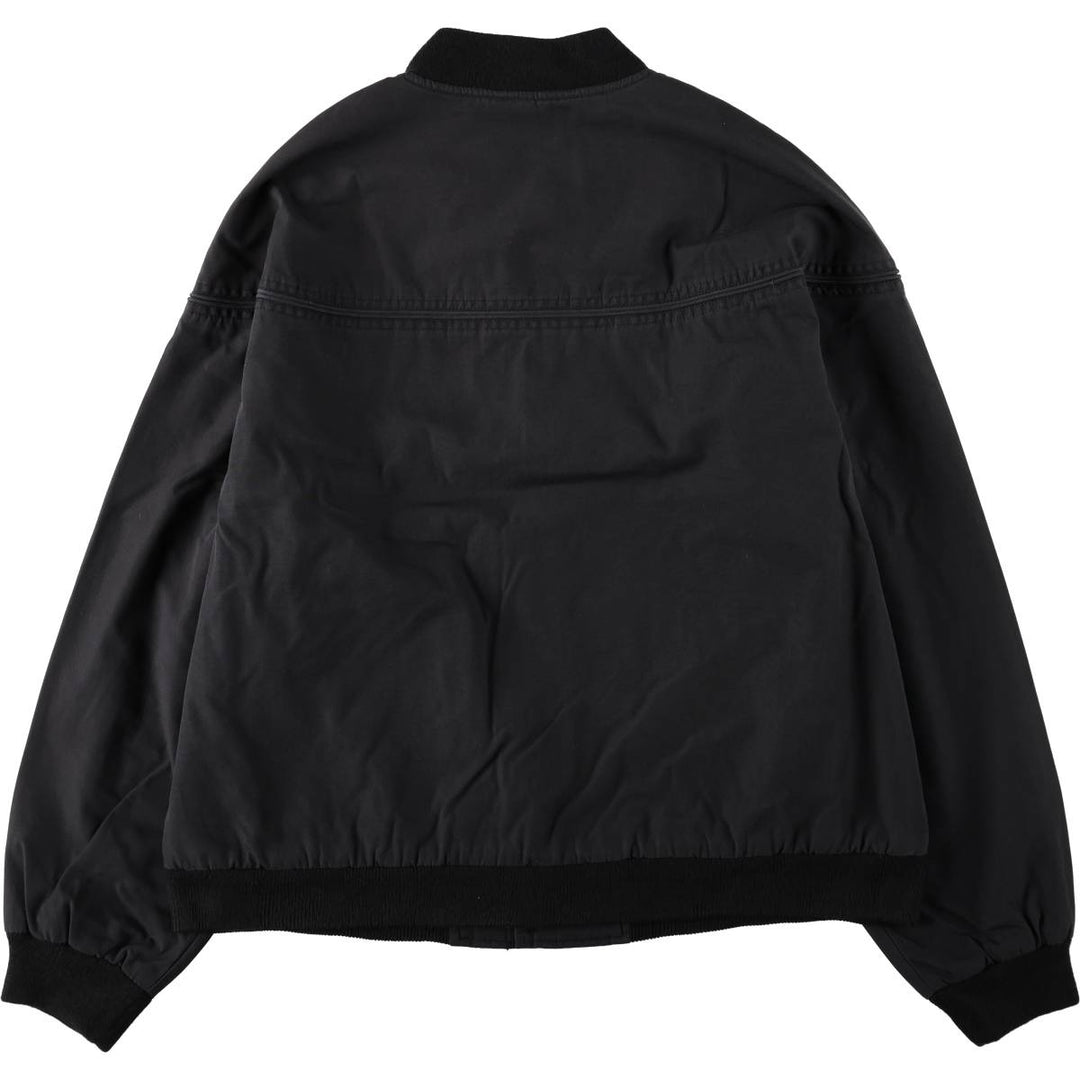 Vintage 80s-90'S Town Craft Derby Jacket, Cup Shoulder, Men's XL cotton black type Vintage Second Hand