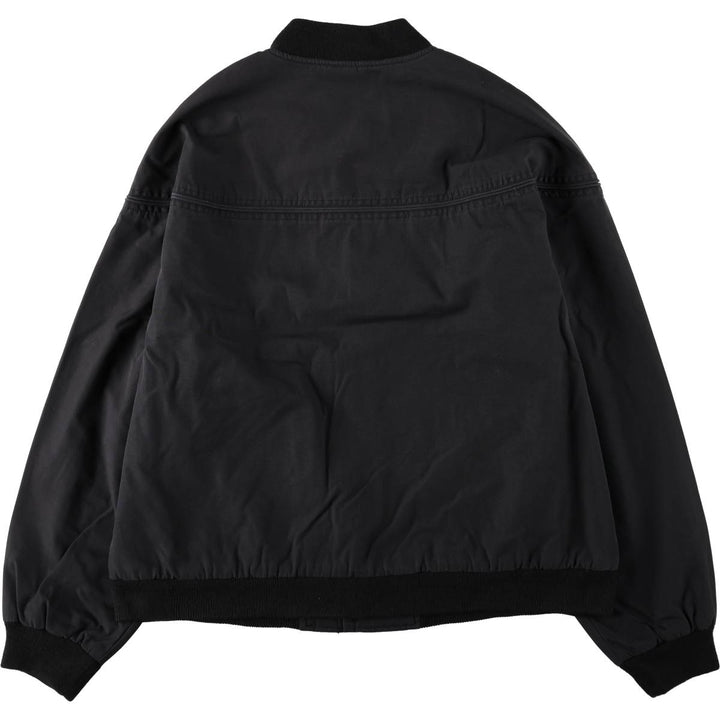 Vintage 80s-90'S Town Craft Derby Jacket, Cup Shoulder, Men's XL cotton black type Vintage Second Hand