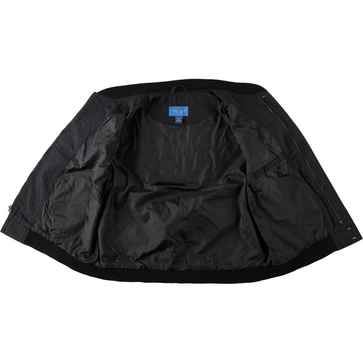 Vintage 80s-90'S Town Craft Derby Jacket, Cup Shoulder, Men's XL cotton black type Vintage Second Hand
