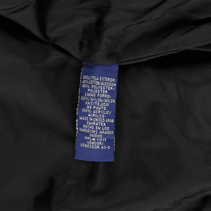 Vintage 80s-90'S Town Craft Derby Jacket, Cup Shoulder, Men's XL cotton black type Vintage Second Hand