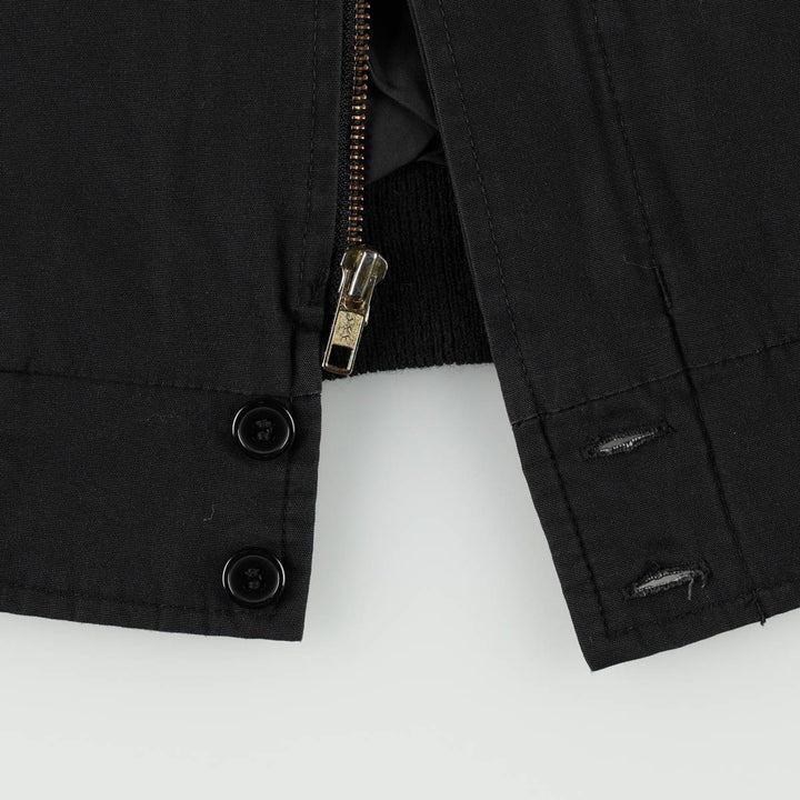 Vintage 80s-90'S Town Craft Derby Jacket, Cup Shoulder, Men's XL cotton black type Vintage Second Hand