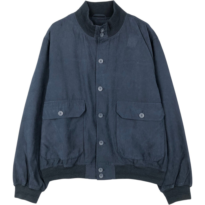 Ascot Sport LEADER JACKET (Balster Jacket, Blouson) - Men's XL equivalent. polyester navy blue type Vintage Second Hand