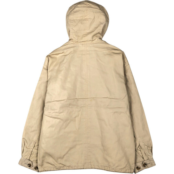 90'S Banana Republic cotton hoodie, men's size S equivalent, vintage. cotton Beige type Vintage Second Hand